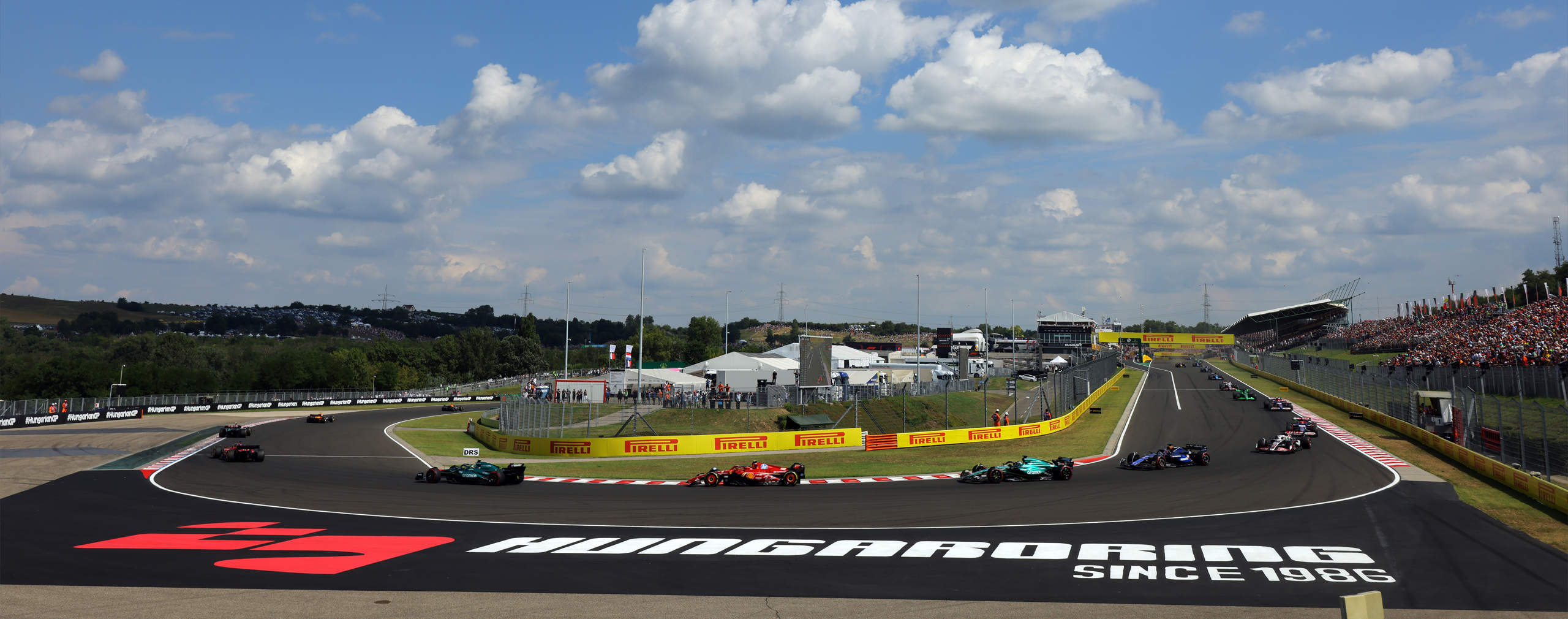 thumbnail Hungaroring, pela 40ª vez.